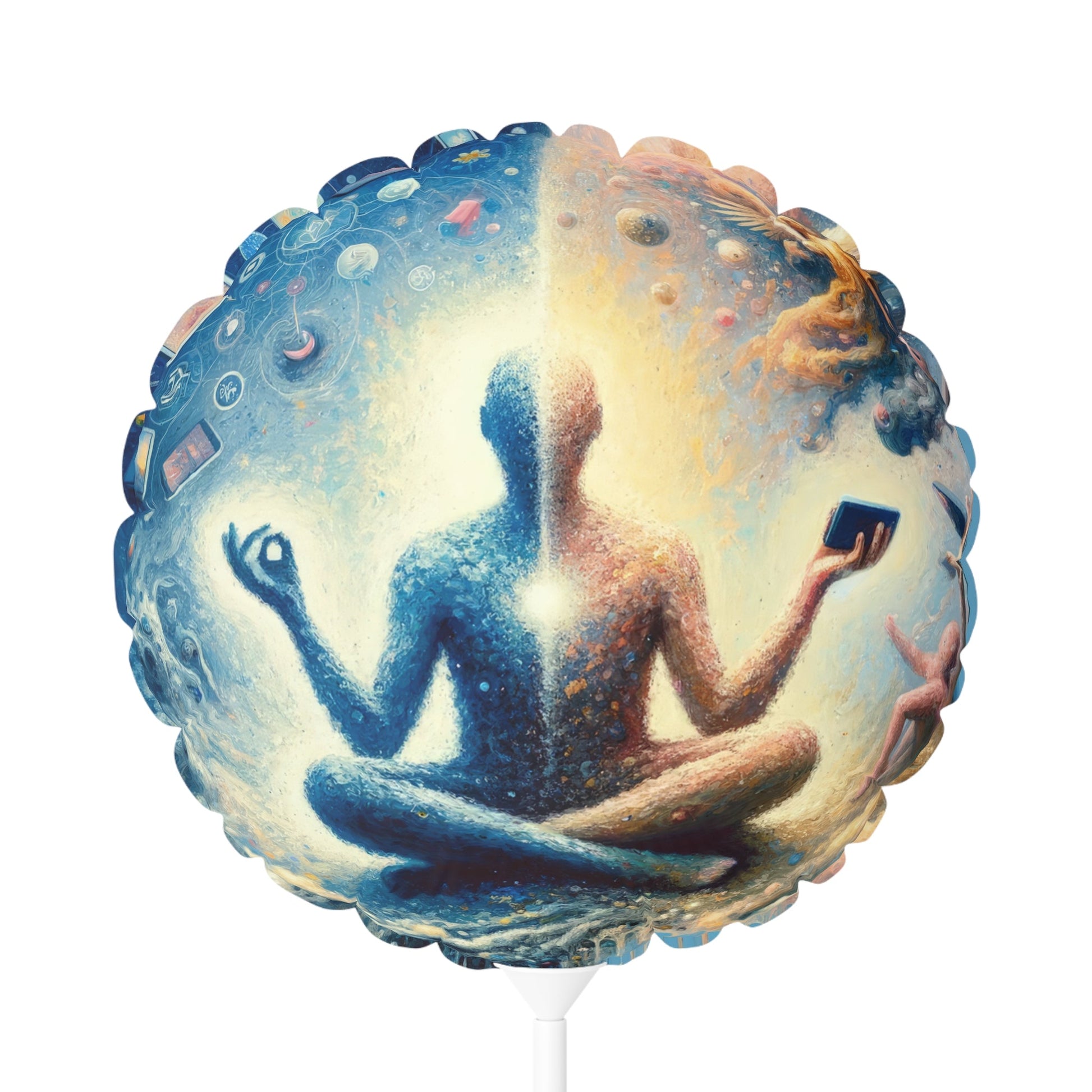 Spiritual Choice Transcendence Balloon (Round and Heart-shaped), 11" - ATUH.ART