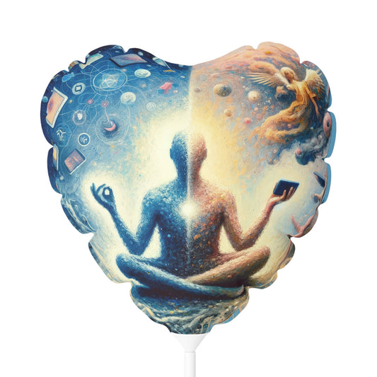 Spiritual Choice Transcendence Balloon (Round and Heart-shaped), 11" - ATUH.ART