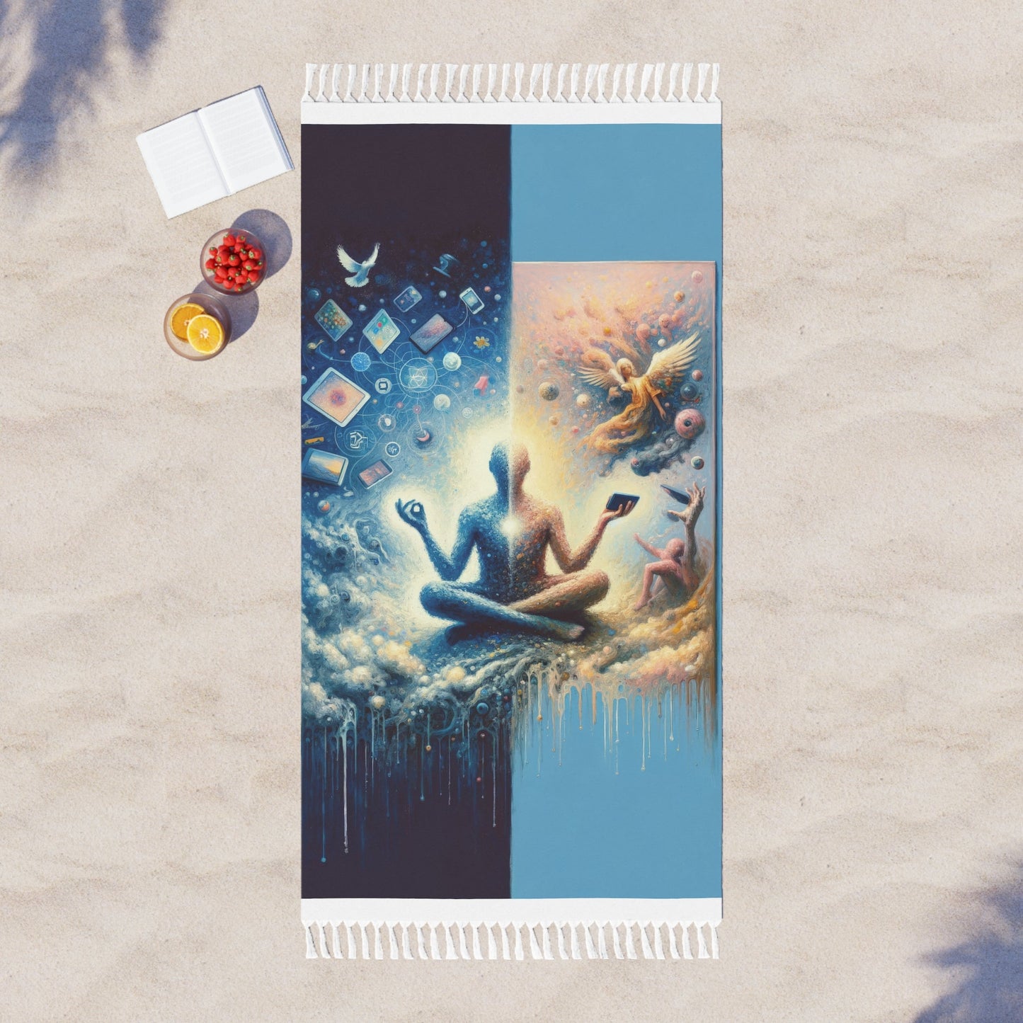 Spiritual Choice Transcendence Boho Beach Cloth - ATUH.ART