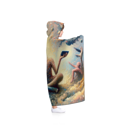 Spiritual Choice Transcendence Hooded Blanket - ATUH.ART