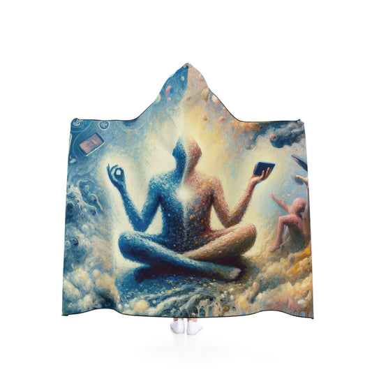 Spiritual Choice Transcendence Hooded Blanket - ATUH.ART