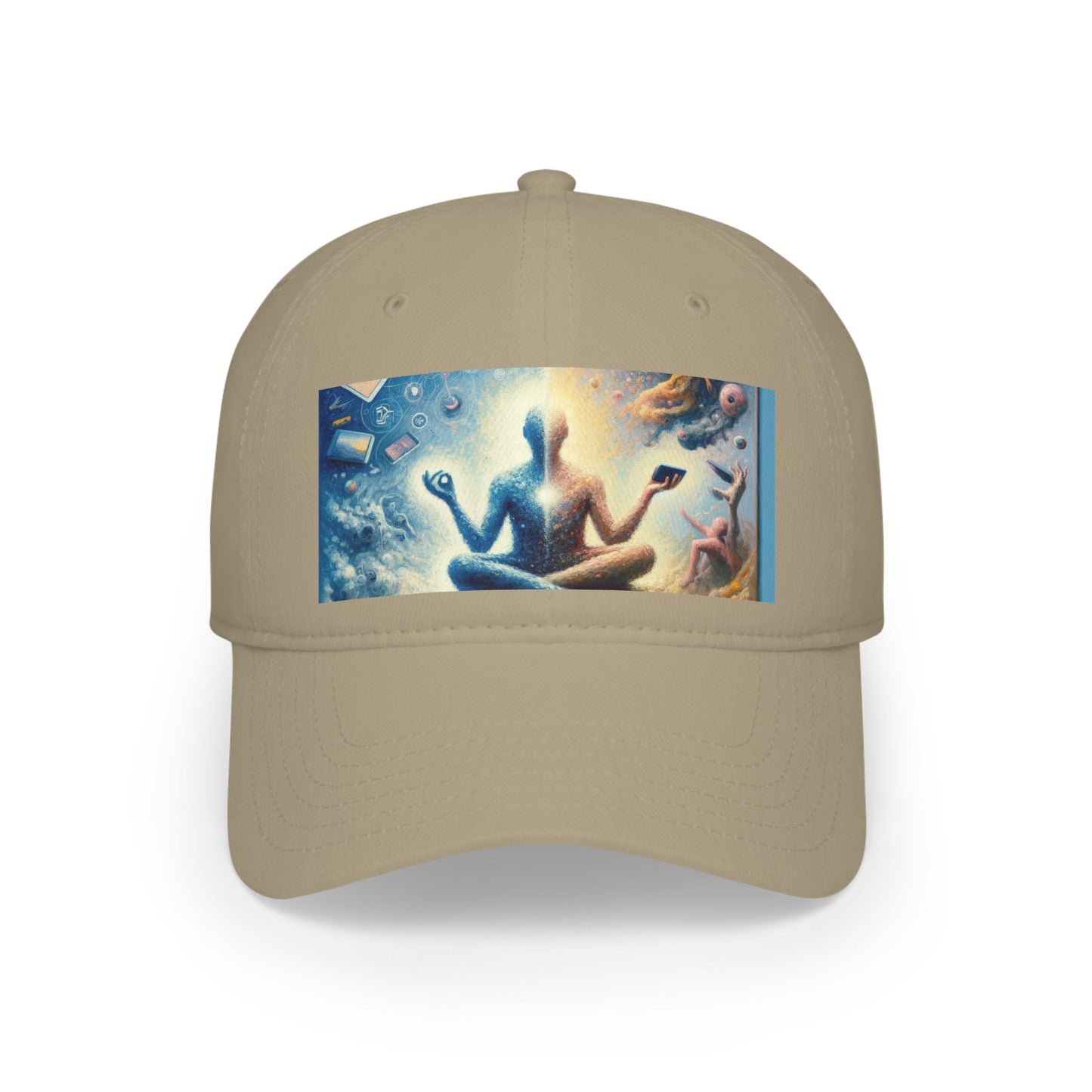 Spiritual Choice Transcendence Low Profile Baseball Cap - ATUH.ART