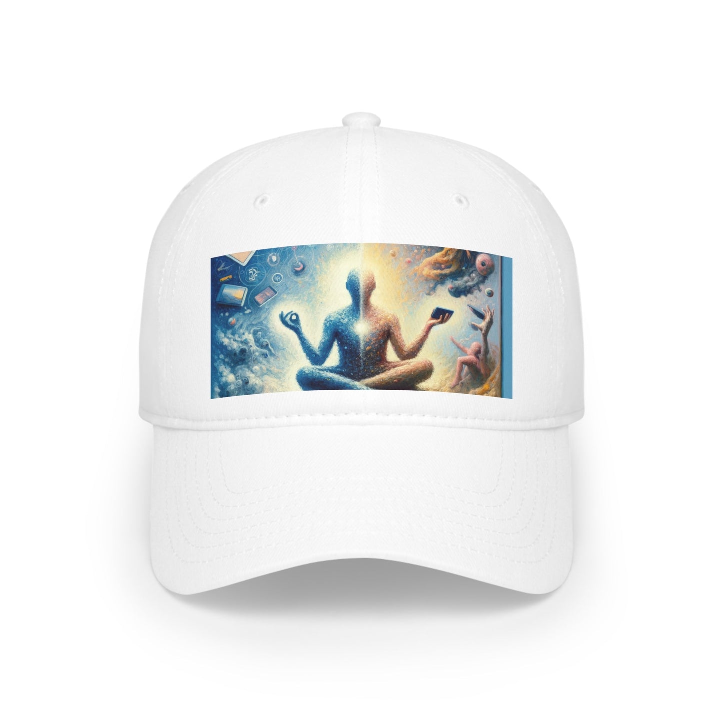 Spiritual Choice Transcendence Low Profile Baseball Cap - ATUH.ART