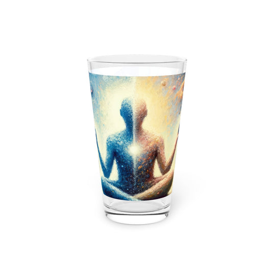 Spiritual Choice Transcendence Pint Glass, 16oz - ATUH.ART