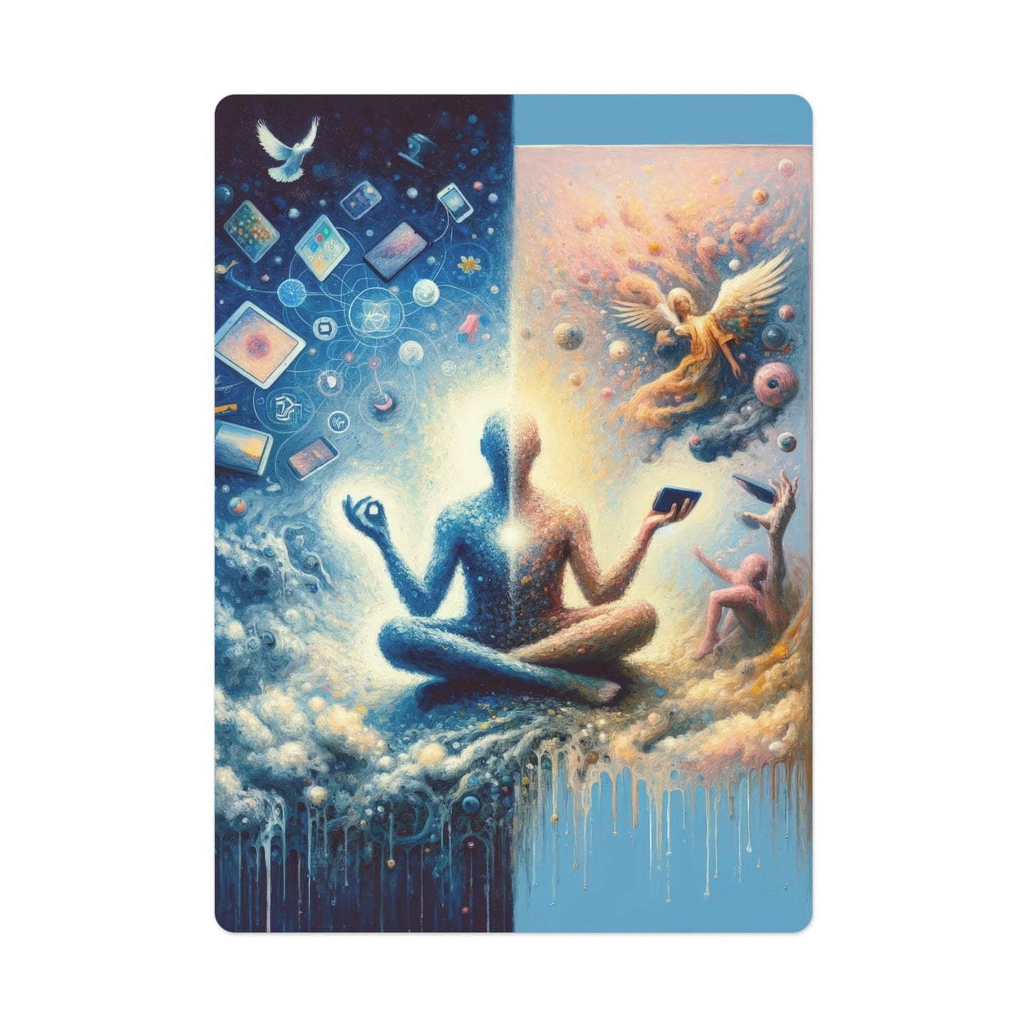 Spiritual Choice Transcendence Poker Cards - ATUH.ART