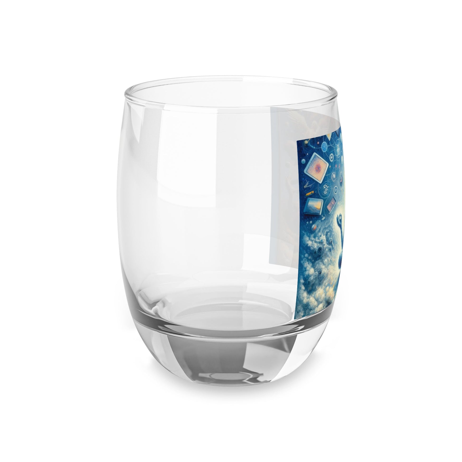 Spiritual Choice Transcendence Whiskey Glass - ATUH.ART