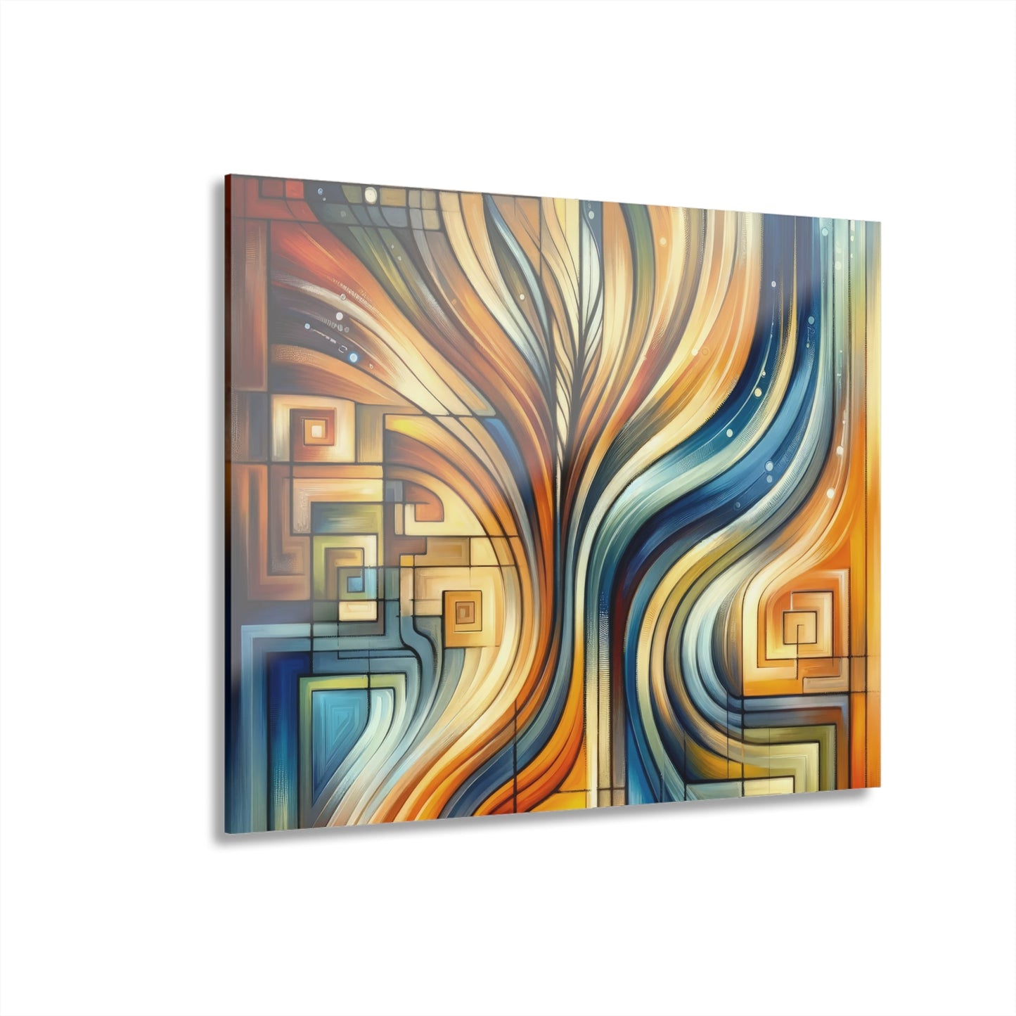 Spiritual Tachism Connection Acrylic Prints (French Cleat Hanging) - ATUH.ART