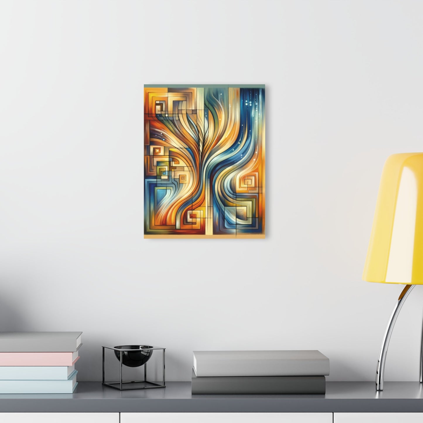 Spiritual Tachism Connection Acrylic Prints (French Cleat Hanging) - ATUH.ART