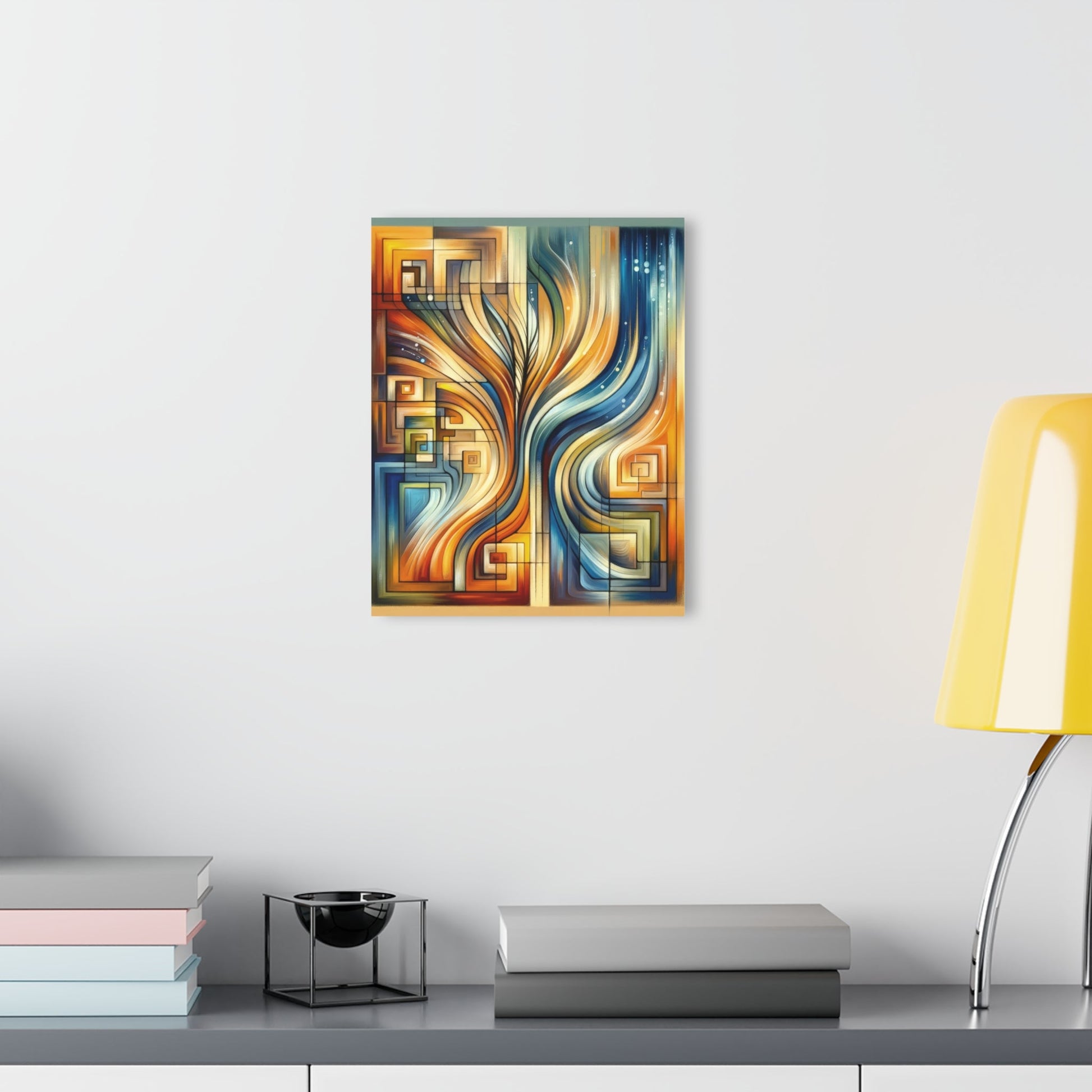 Spiritual Tachism Connection Acrylic Prints (French Cleat Hanging) - ATUH.ART