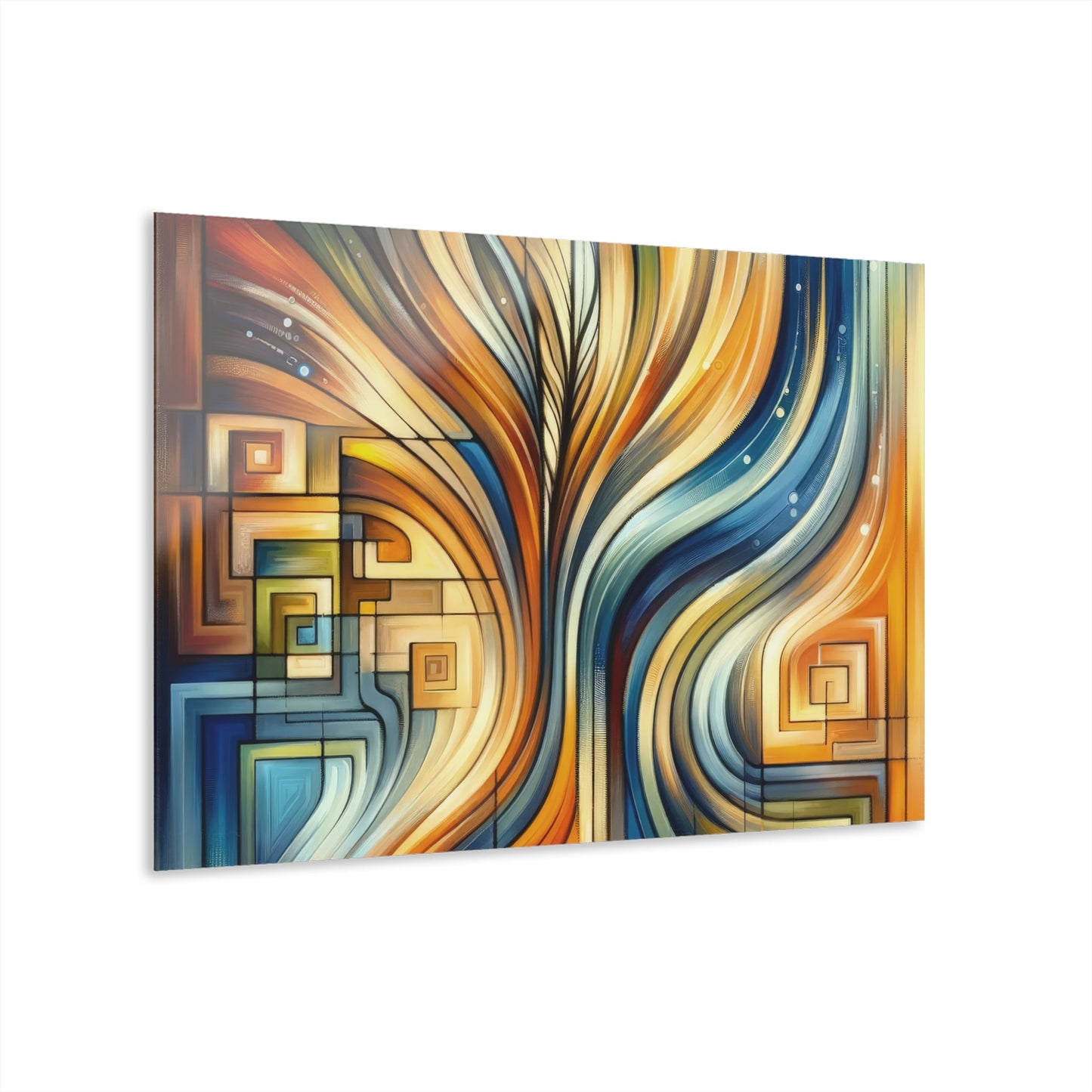 Spiritual Tachism Connection Acrylic Prints (French Cleat Hanging) - ATUH.ART