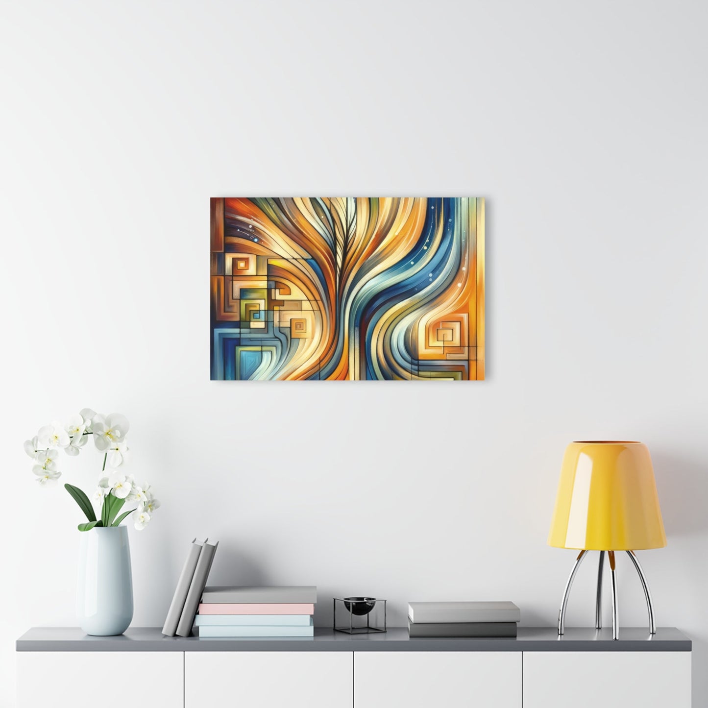 Spiritual Tachism Connection Acrylic Prints (French Cleat Hanging) - ATUH.ART
