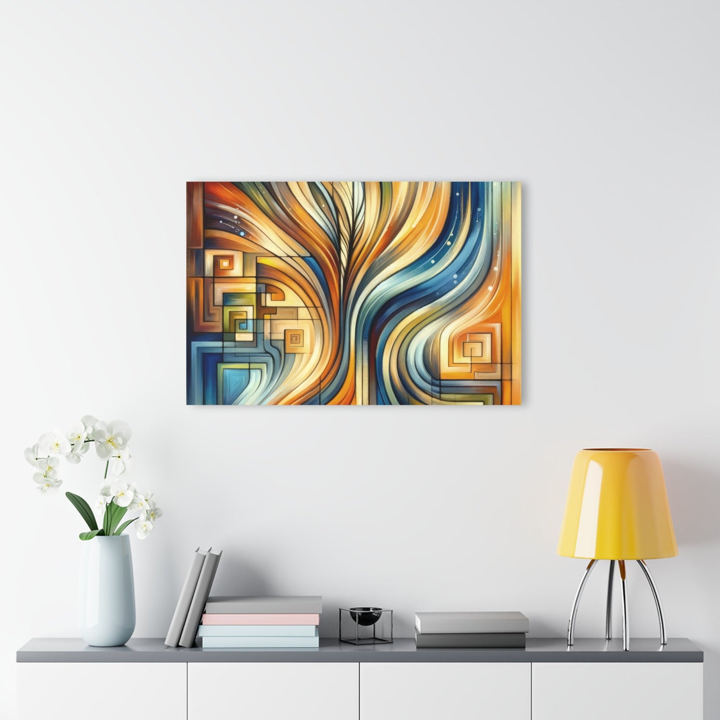 Spiritual Tachism Connection Acrylic Prints (French Cleat Hanging) - ATUH.ART