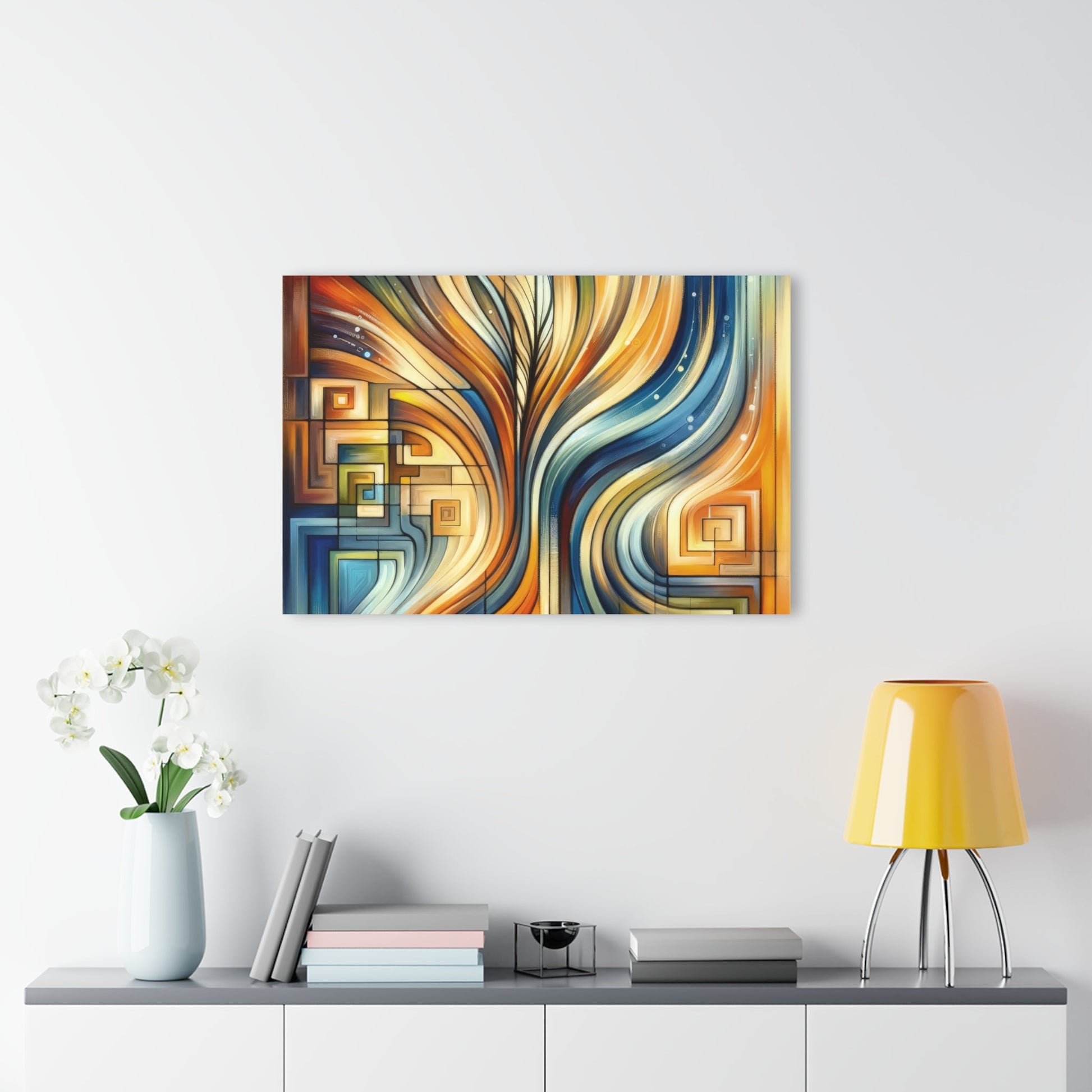 Spiritual Tachism Connection Acrylic Prints (French Cleat Hanging) - ATUH.ART