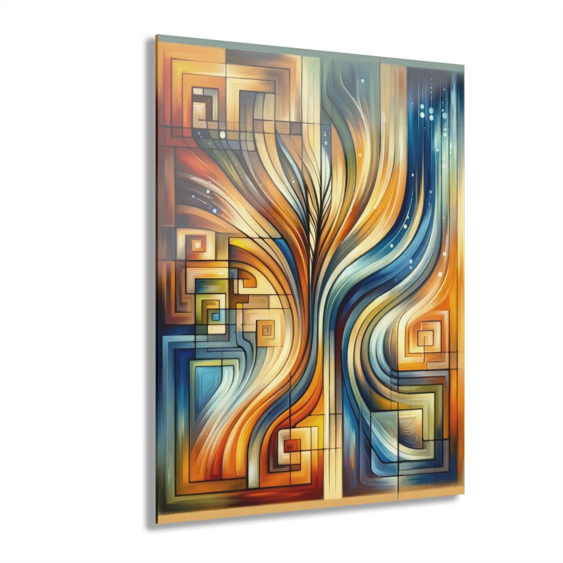 Spiritual Tachism Connection Acrylic Prints (French Cleat Hanging) - ATUH.ART