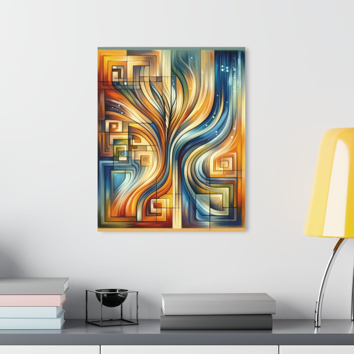 Spiritual Tachism Connection Acrylic Prints (French Cleat Hanging) - ATUH.ART