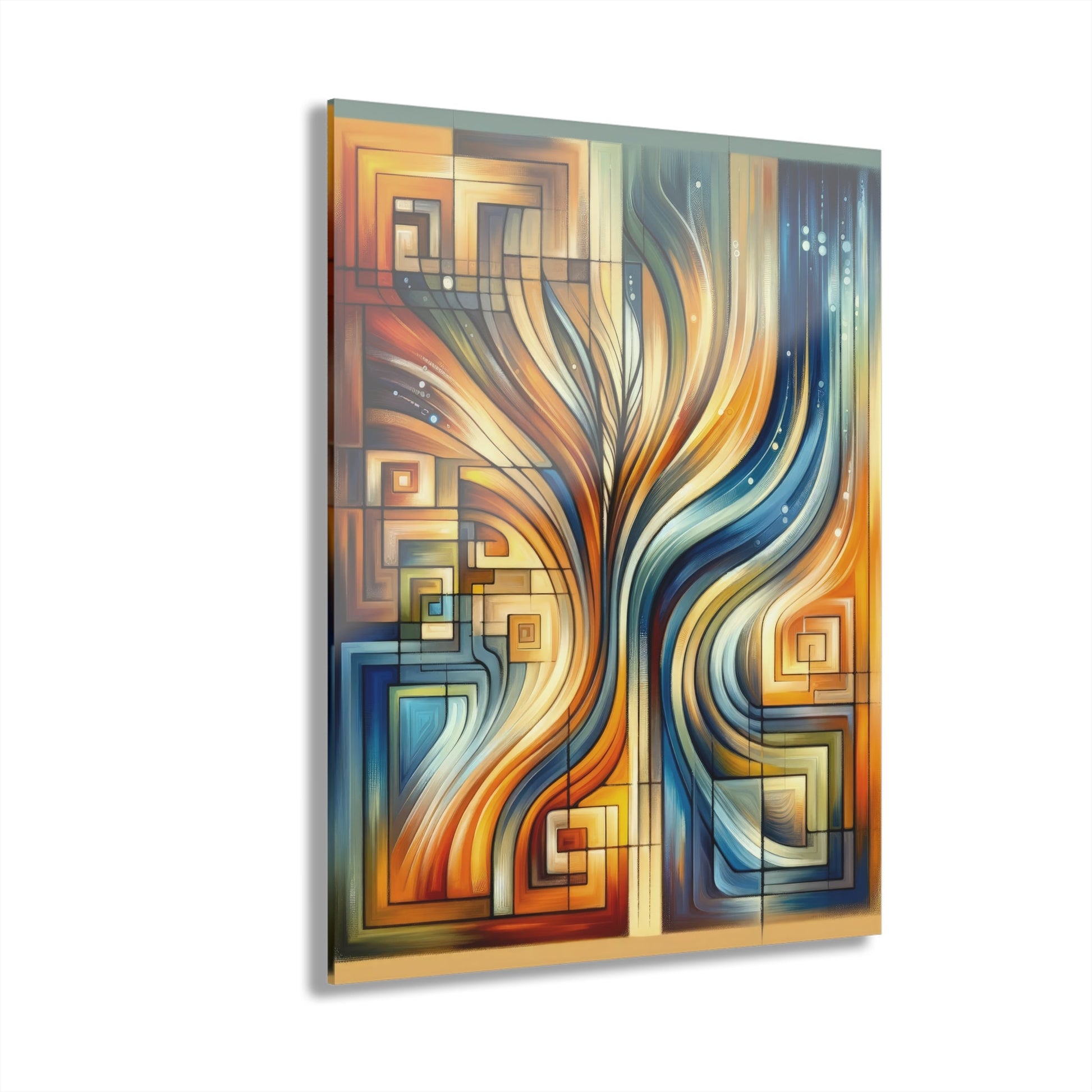 Spiritual Tachism Connection Acrylic Prints (French Cleat Hanging) - ATUH.ART