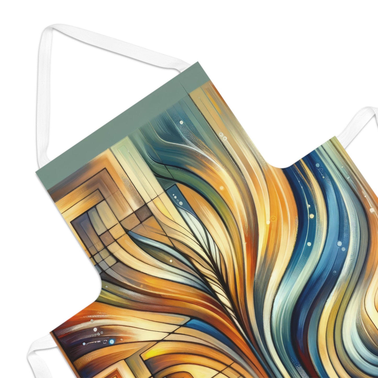 Spiritual Tachism Connection Adult Apron (AOP) - ATUH.ART