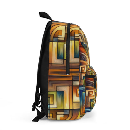 Spiritual Tachism Connection Backpack - ATUH.ART