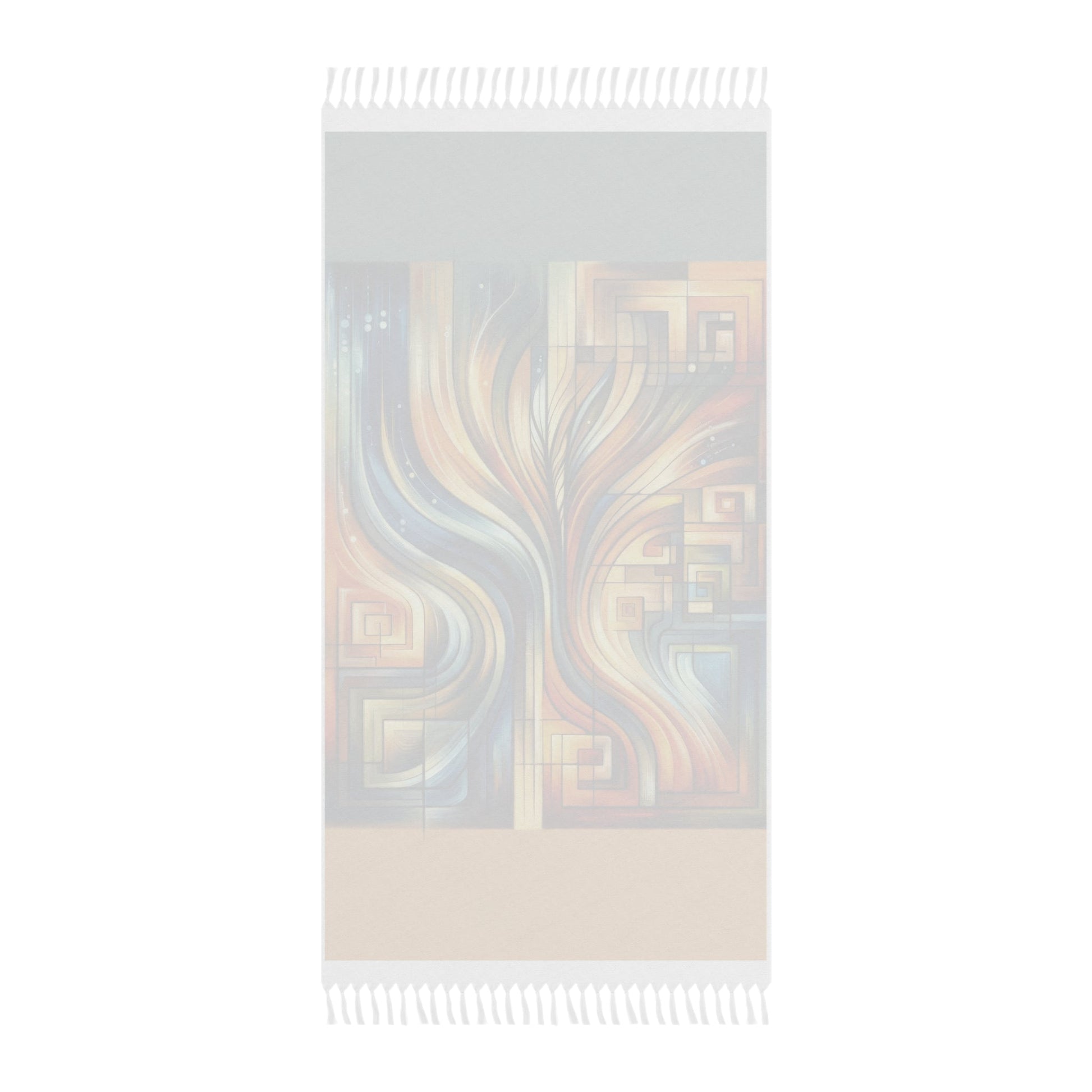 Spiritual Tachism Connection Boho Beach Cloth - ATUH.ART