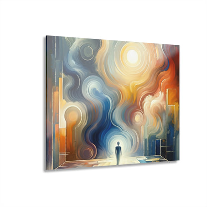 Spiritual Tranquil Sanctuary Acrylic Prints (French Cleat Hanging) - ATUH.ART