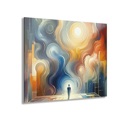 Spiritual Tranquil Sanctuary Acrylic Prints (French Cleat Hanging) - ATUH.ART