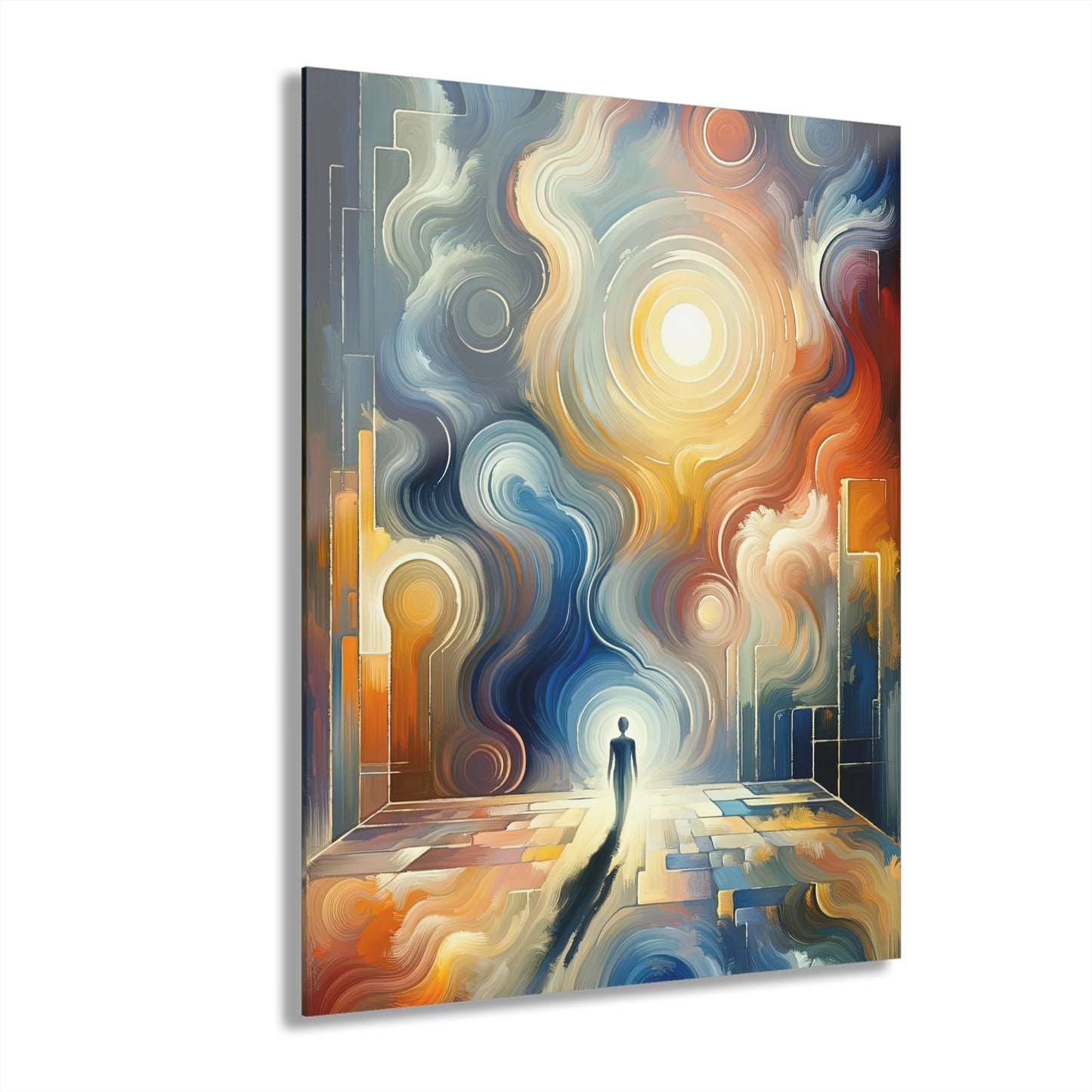 Spiritual Tranquil Sanctuary Acrylic Prints (French Cleat Hanging) - ATUH.ART