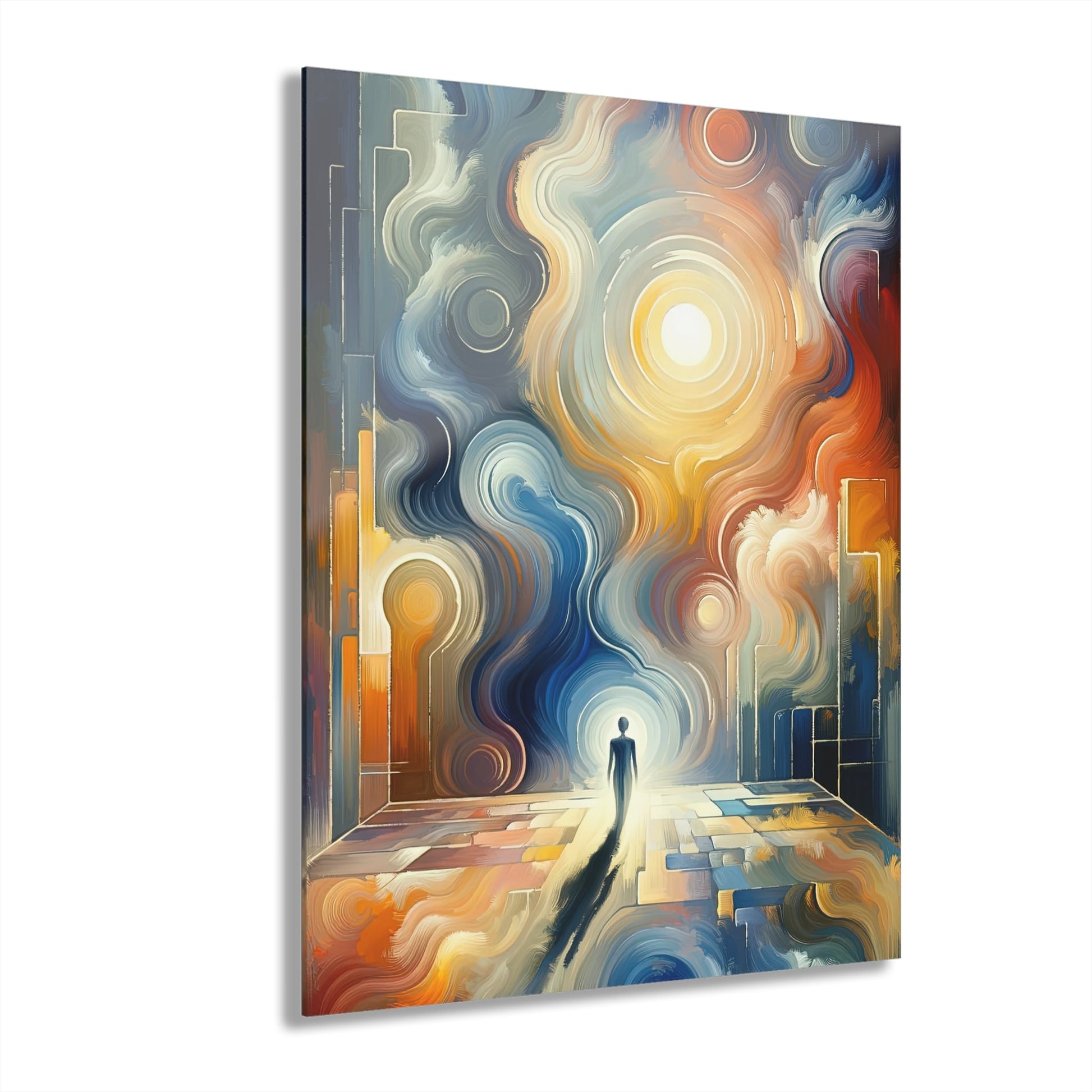 Spiritual Tranquil Sanctuary Acrylic Prints (French Cleat Hanging) - ATUH.ART