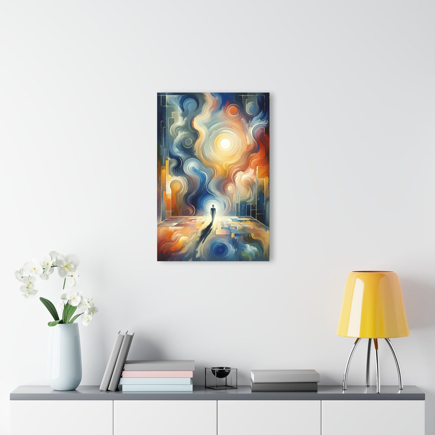 Spiritual Tranquil Sanctuary Acrylic Prints (French Cleat Hanging) - ATUH.ART