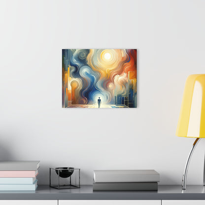 Spiritual Tranquil Sanctuary Acrylic Prints (French Cleat Hanging) - ATUH.ART