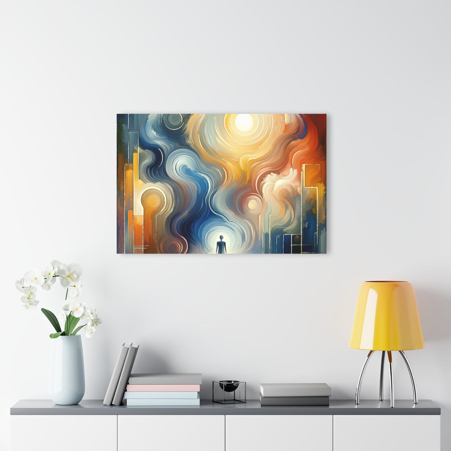 Spiritual Tranquil Sanctuary Acrylic Prints (French Cleat Hanging) - ATUH.ART