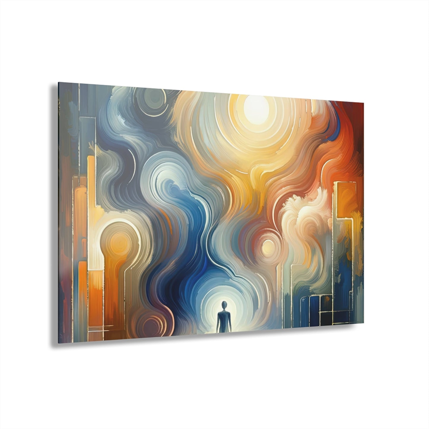 Spiritual Tranquil Sanctuary Acrylic Prints (French Cleat Hanging) - ATUH.ART