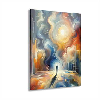 Spiritual Tranquil Sanctuary Acrylic Prints (French Cleat Hanging) - ATUH.ART