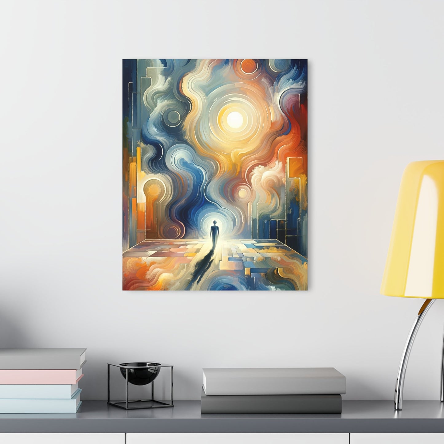 Spiritual Tranquil Sanctuary Acrylic Prints (French Cleat Hanging) - ATUH.ART