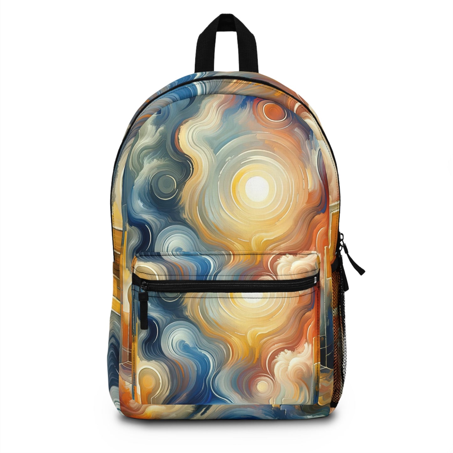 Spiritual Tranquil Sanctuary Backpack - ATUH.ART