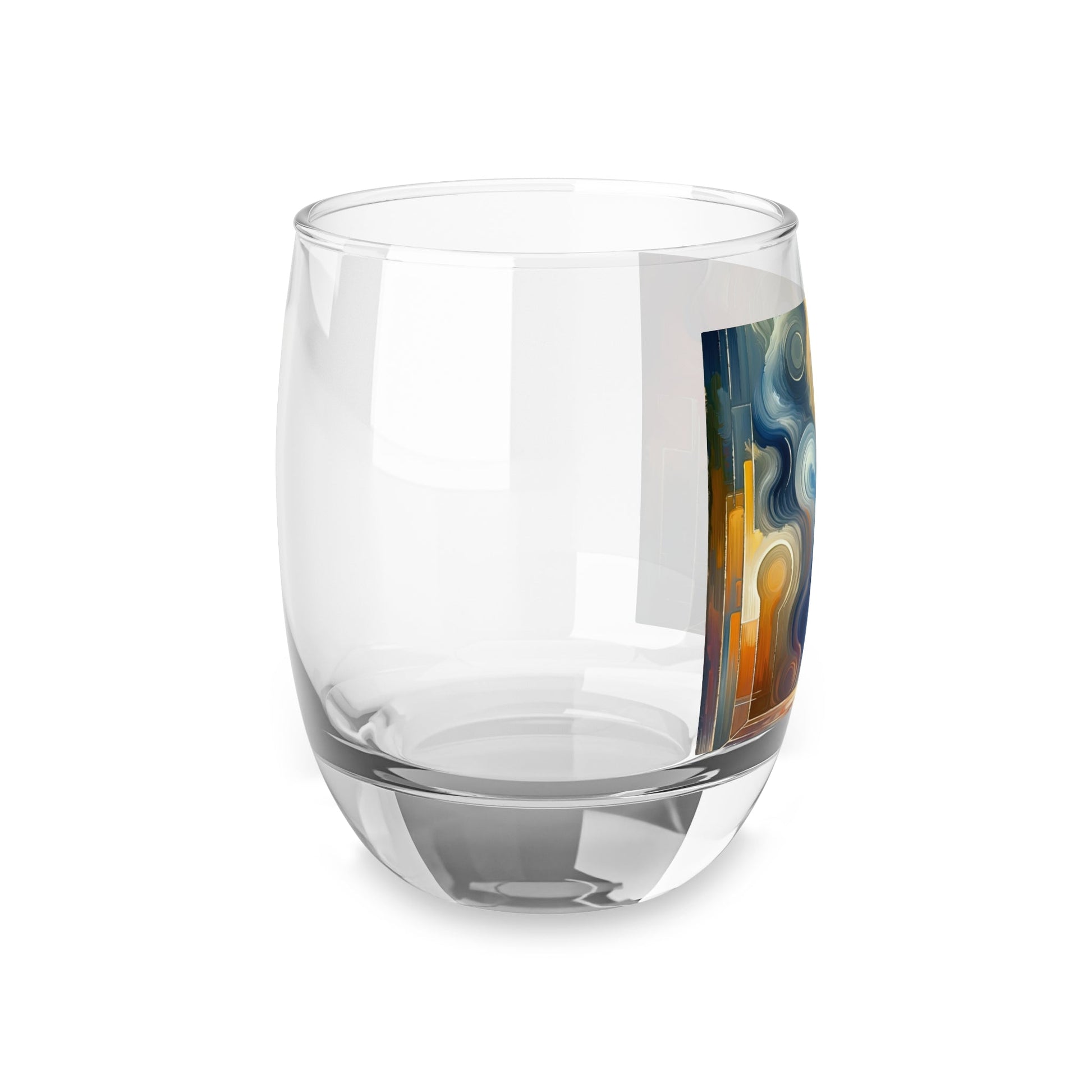 Spiritual Tranquil Sanctuary Whiskey Glass - ATUH.ART