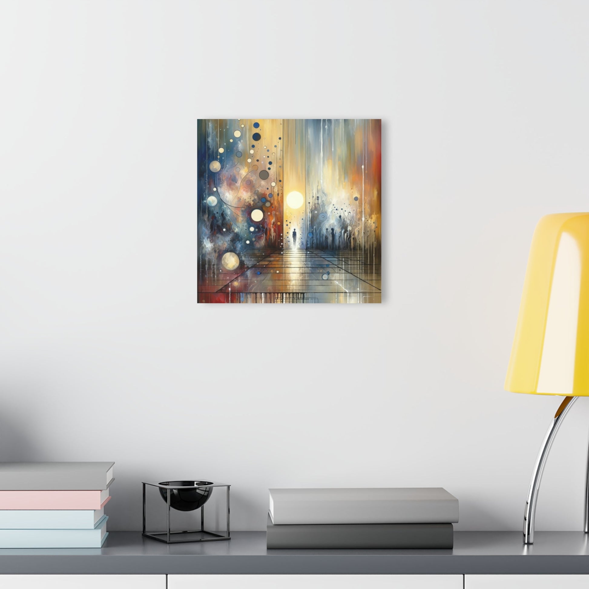 Stillness Transition Abstract Acrylic Prints (French Cleat Hanging) - ATUH.ART