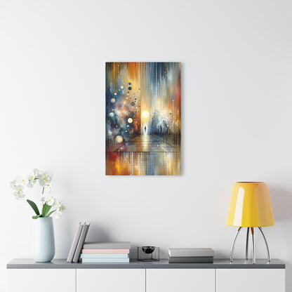 Stillness Transition Abstract Acrylic Prints (French Cleat Hanging) - ATUH.ART