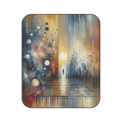 Stillness Transition Abstract Picnic Blanket - ATUH.ART