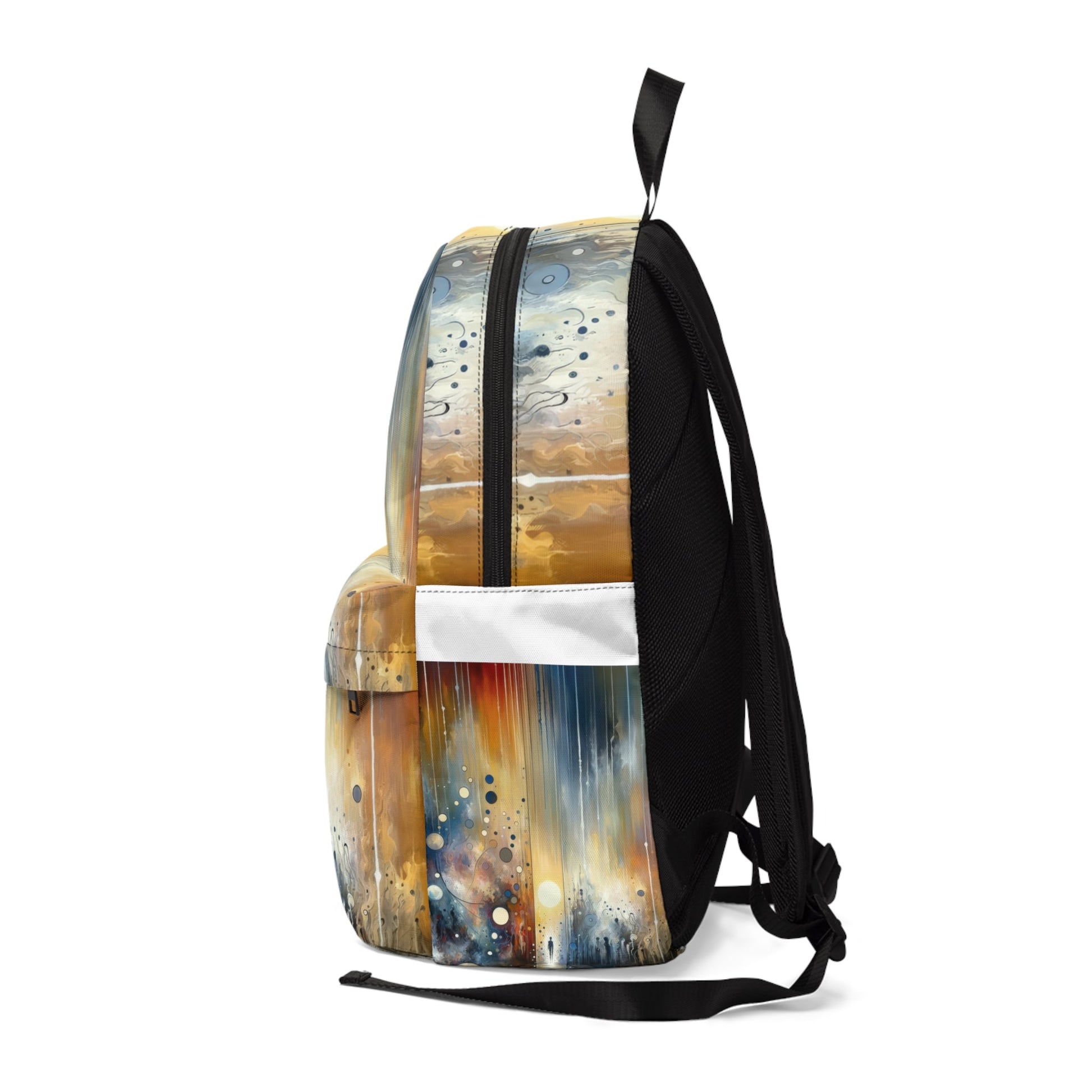 Stillness Transition Abstract Unisex Classic Backpack - ATUH.ART