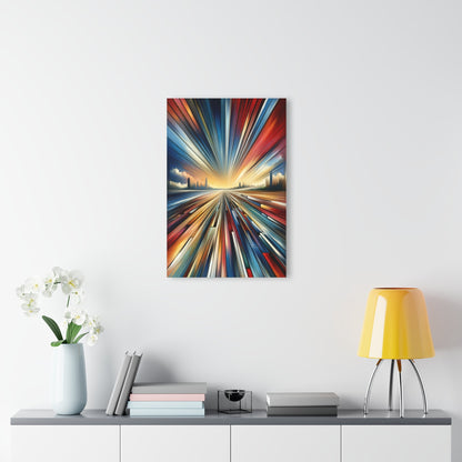 Strategic Horizon Tachism Acrylic Prints (French Cleat Hanging) - ATUH.ART