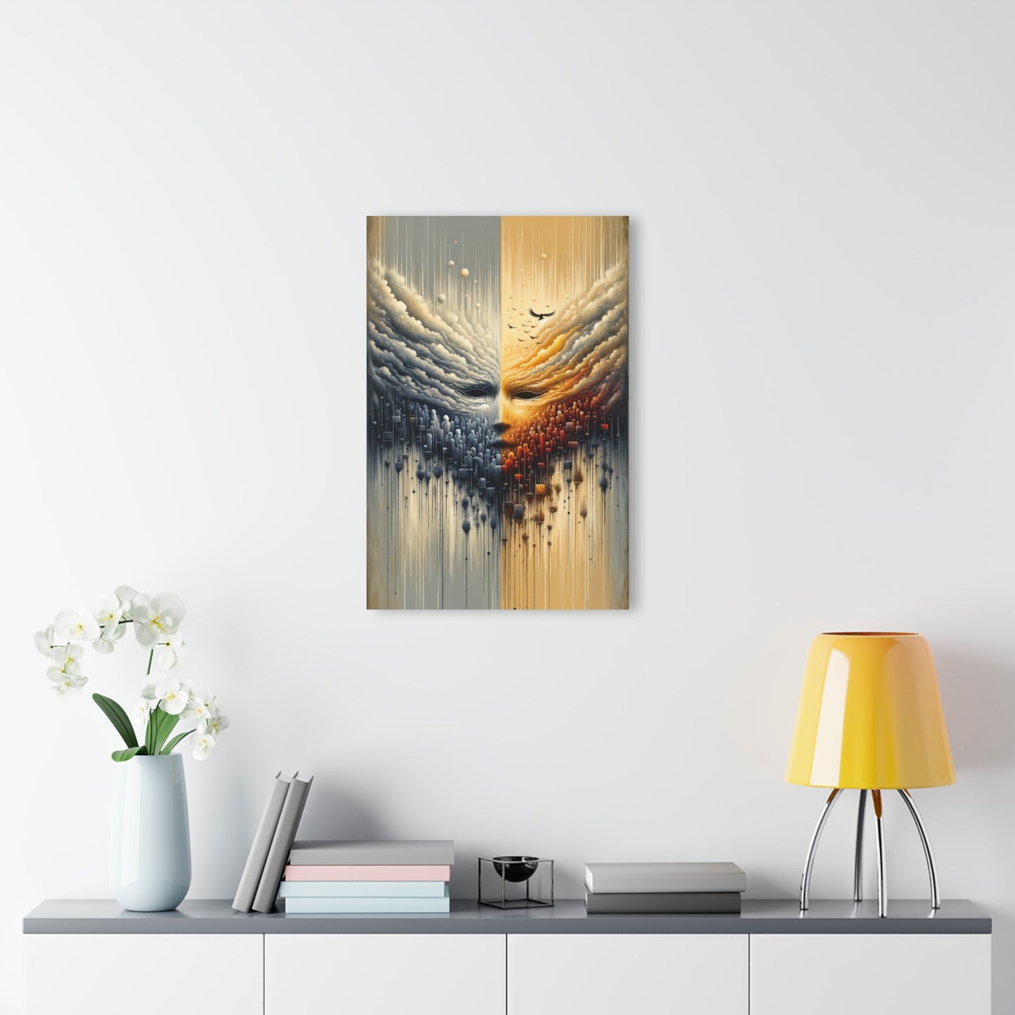 Subdued Revolutionary Currents Acrylic Prints (French Cleat Hanging) - ATUH.ART