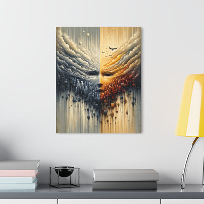 Subdued Revolutionary Currents Acrylic Prints (French Cleat Hanging) - ATUH.ART