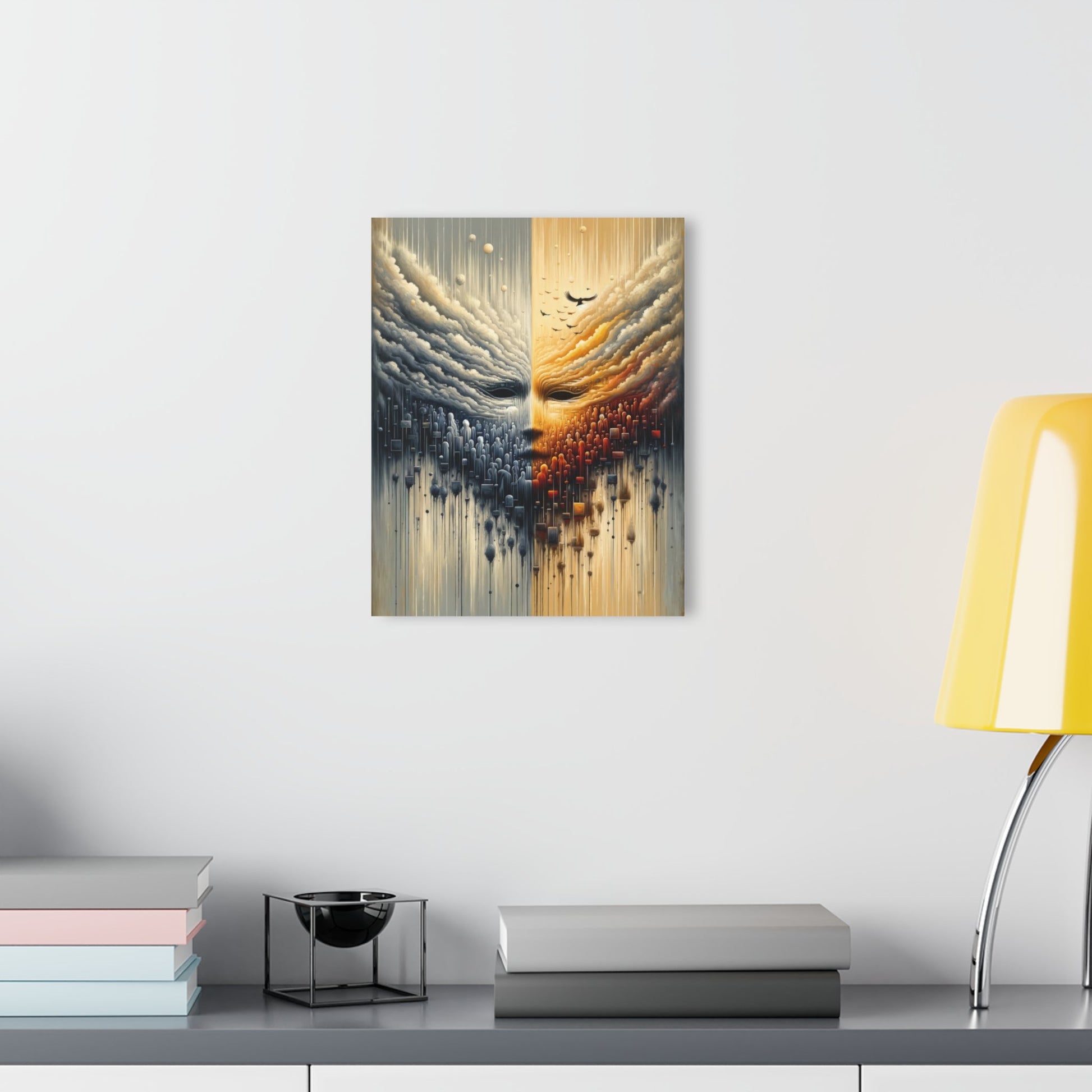 Subdued Revolutionary Currents Acrylic Prints (French Cleat Hanging) - ATUH.ART