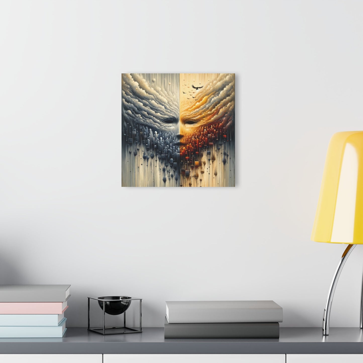Subdued Revolutionary Currents Acrylic Prints (French Cleat Hanging) - ATUH.ART
