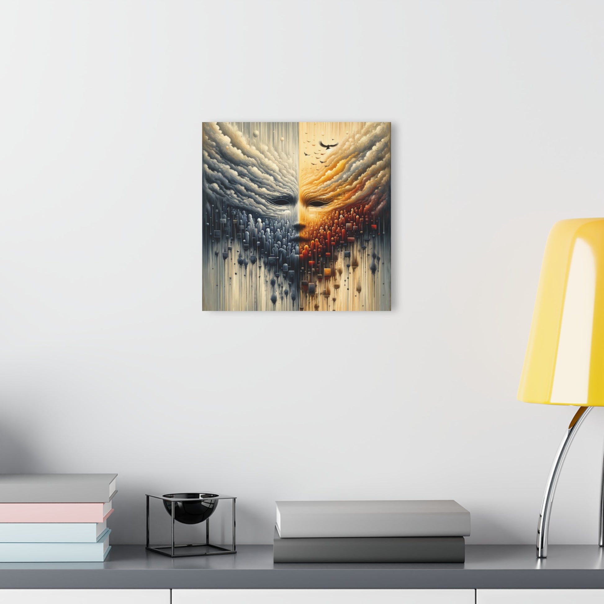 Subdued Revolutionary Currents Acrylic Prints (French Cleat Hanging) - ATUH.ART