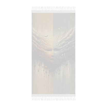 Subdued Revolutionary Currents Boho Beach Cloth - ATUH.ART