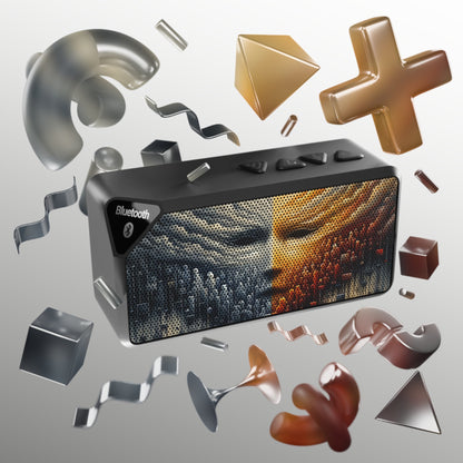 Subdued Revolutionary Currents Jabba Bluetooth Speaker - ATUH.ART