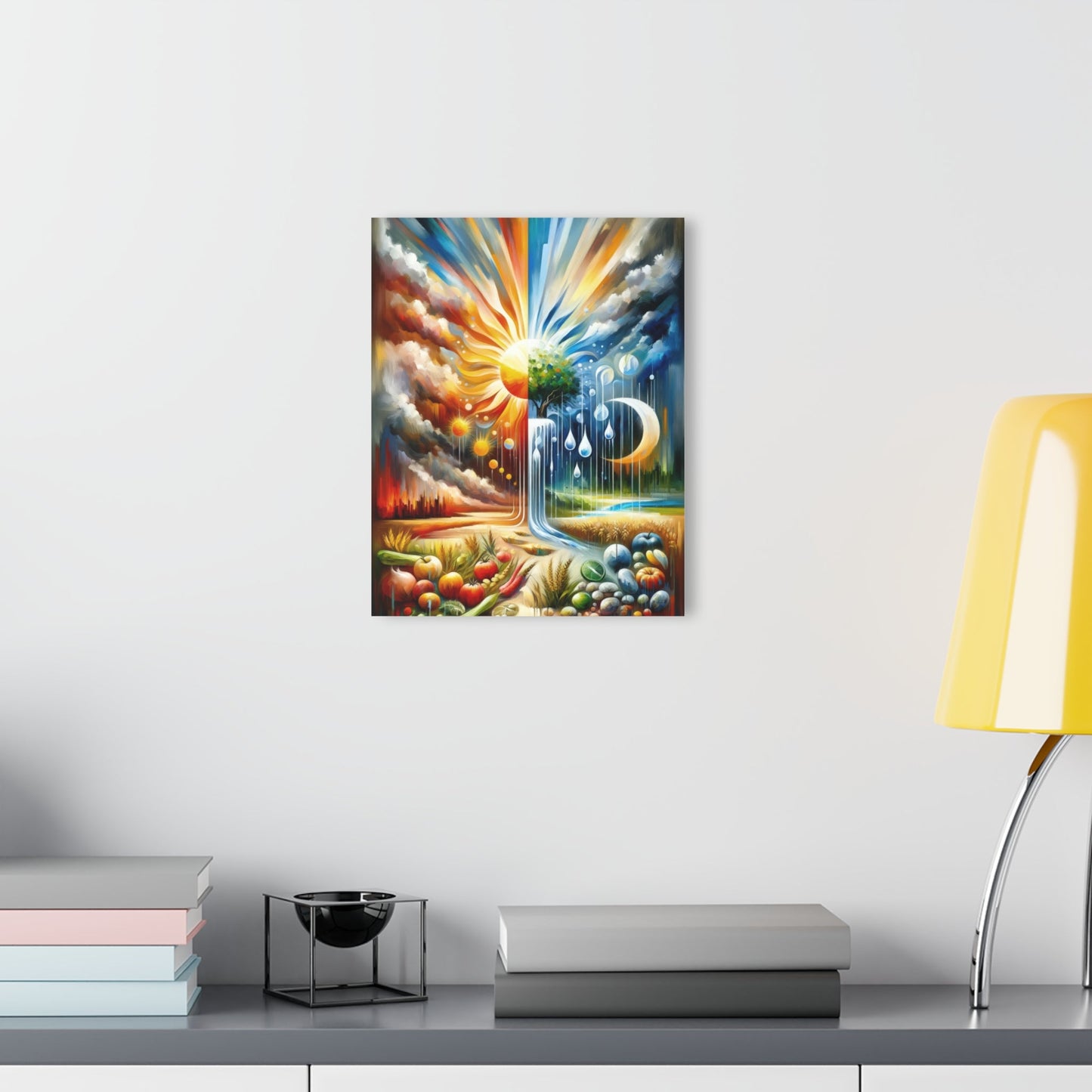 Sunshine Harvest Journey Acrylic Prints (French Cleat Hanging) - ATUH.ART