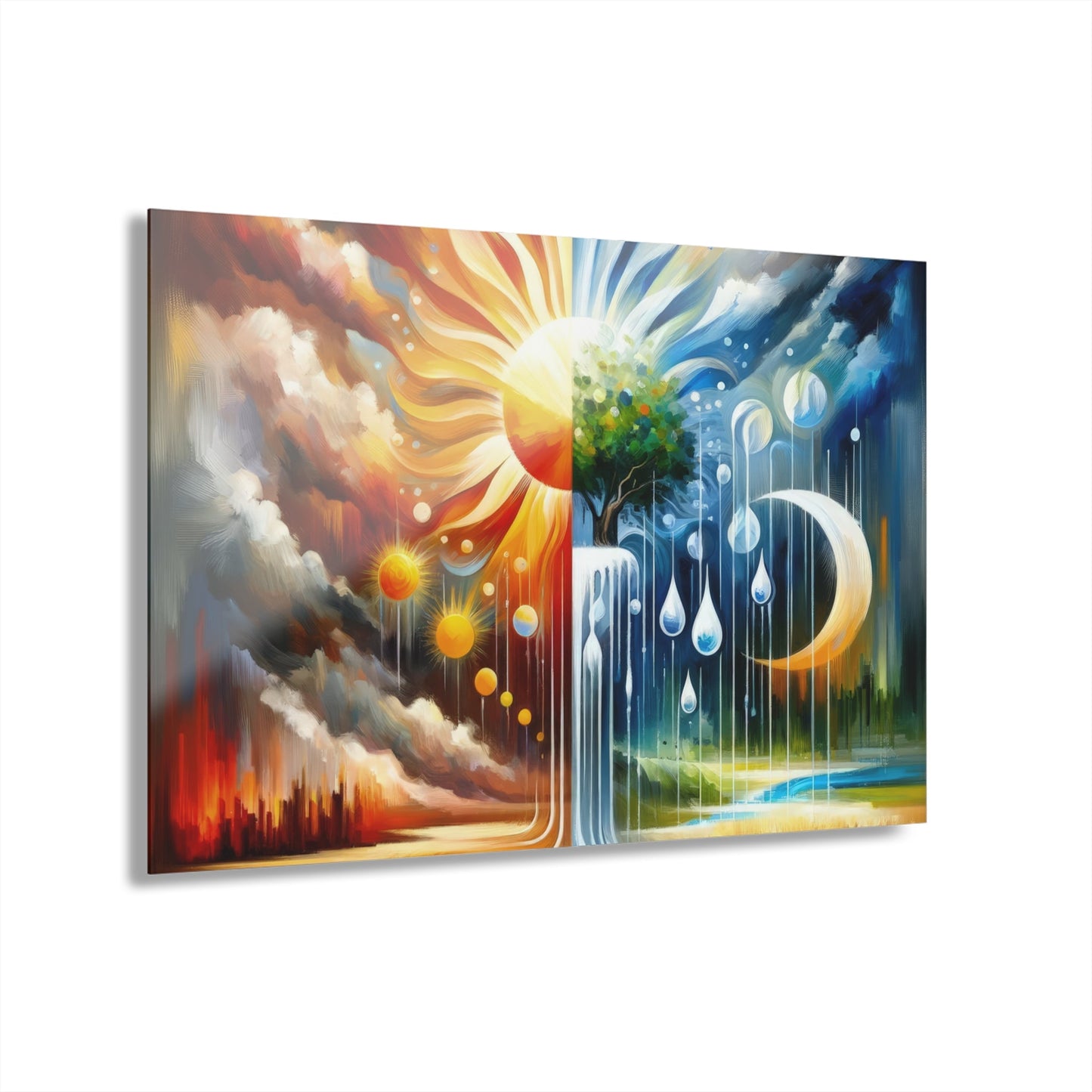 Sunshine Harvest Journey Acrylic Prints (French Cleat Hanging) - ATUH.ART