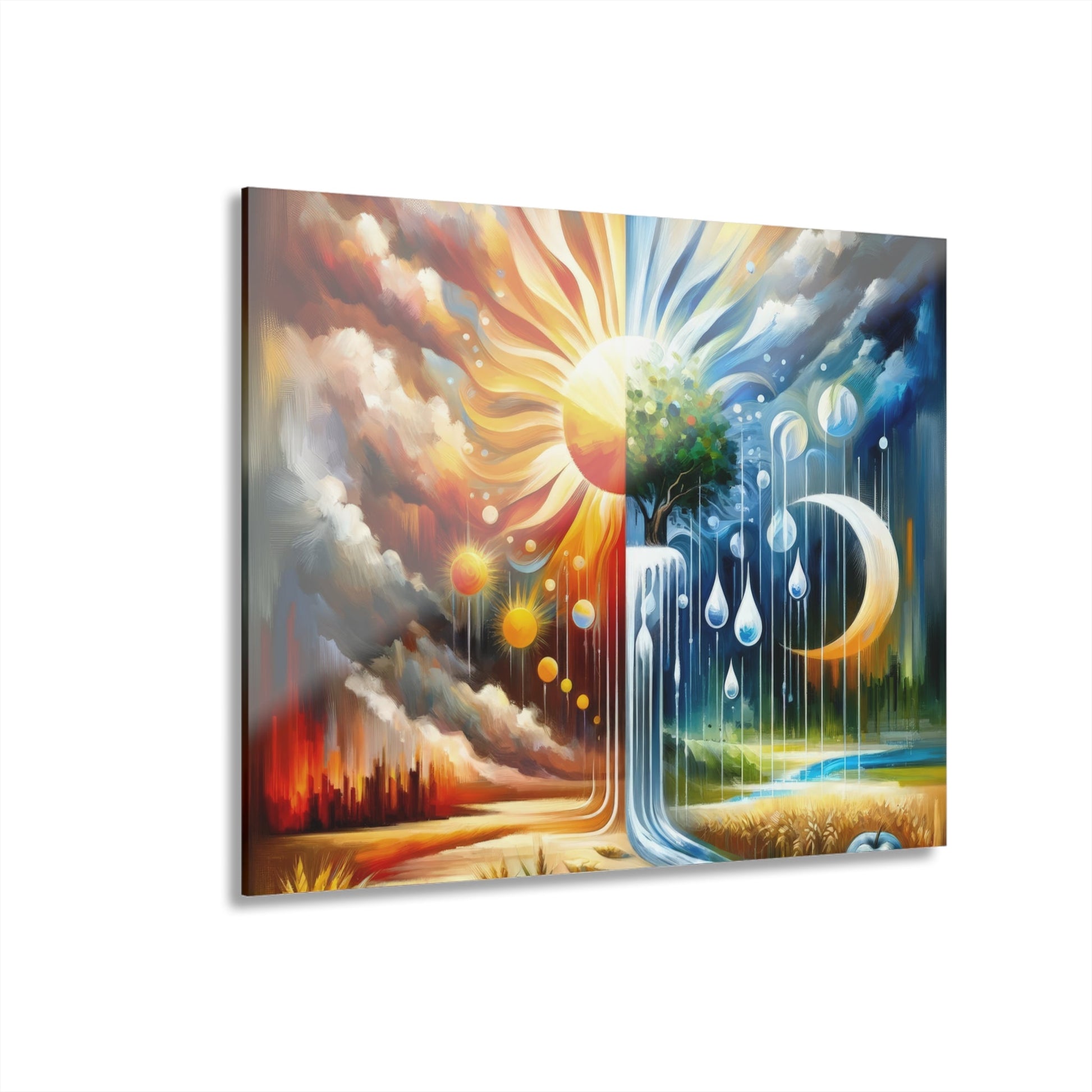 Sunshine Harvest Journey Acrylic Prints (French Cleat Hanging) - ATUH.ART